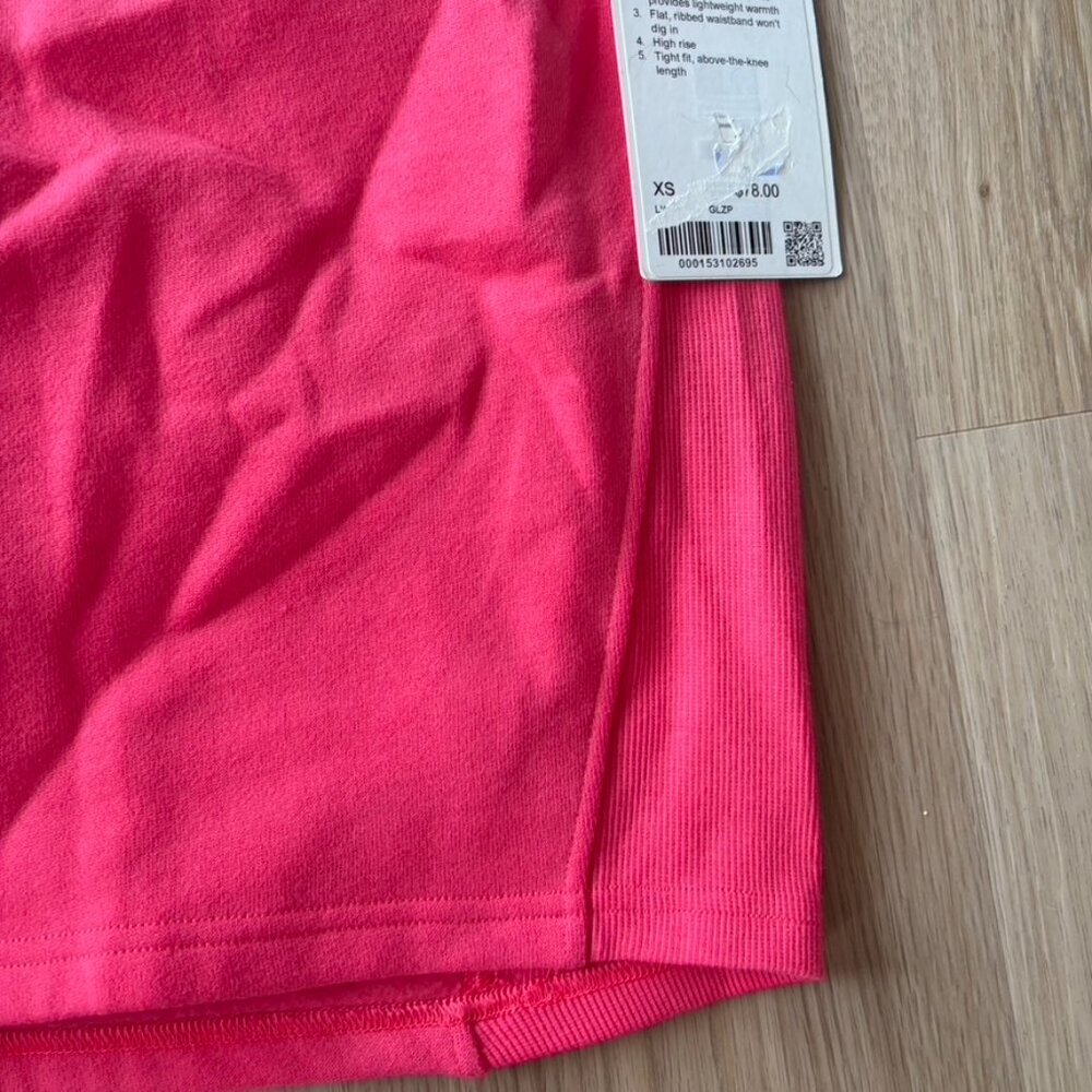 Lululemon Scuba HR Mini Skirt NWT XS Pink - Picture 4 of 7